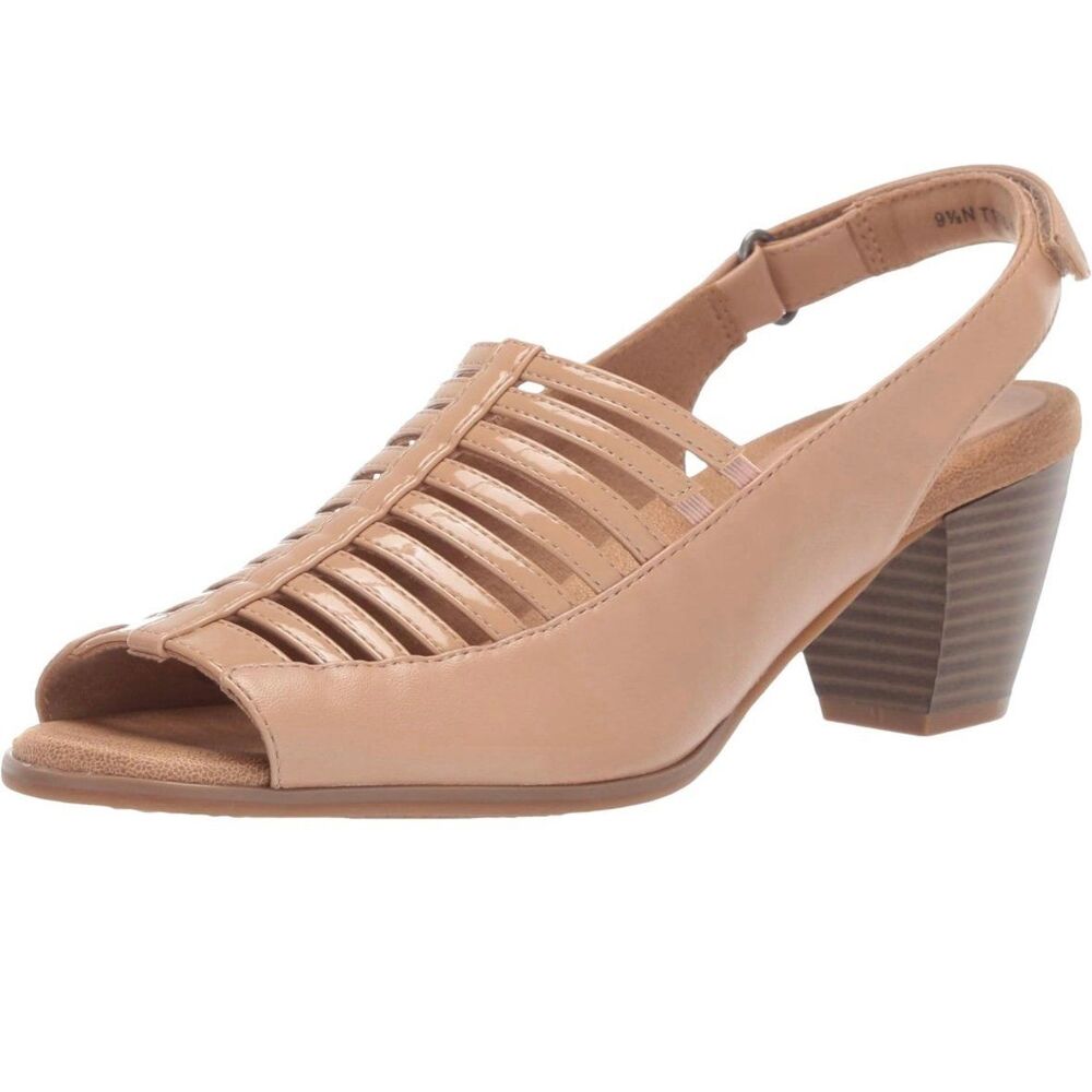 Trotters Minnie Sandal, Nude, 12 Wide NEW in box - Picture 7 of 7